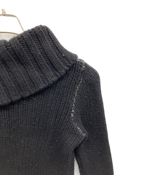 MARTIN MARGIELA（マルタン・マルジェラ）MARTIN MARGIELA (マルタン・マルジェラ) タートルネックニット ブラック サイズ:Freeの古着・服飾アイテム