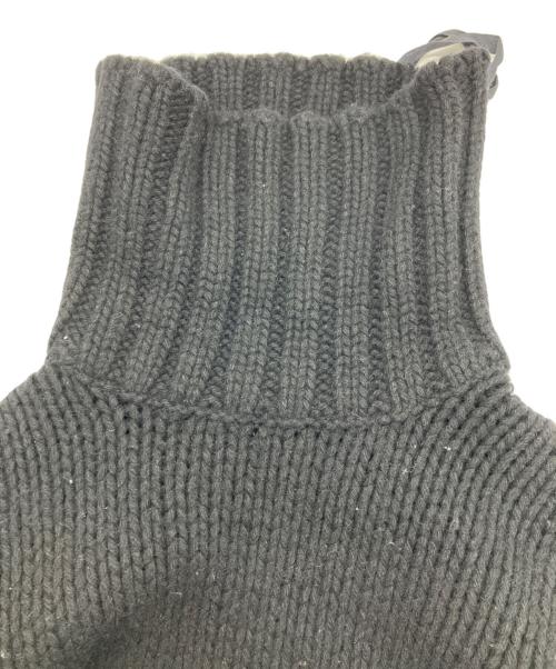 MARTIN MARGIELA（マルタン・マルジェラ）MARTIN MARGIELA (マルタン・マルジェラ) タートルネックニット ブラック サイズ:Freeの古着・服飾アイテム
