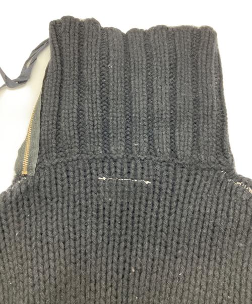 MARTIN MARGIELA（マルタン・マルジェラ）MARTIN MARGIELA (マルタン・マルジェラ) タートルネックニット ブラック サイズ:Freeの古着・服飾アイテム