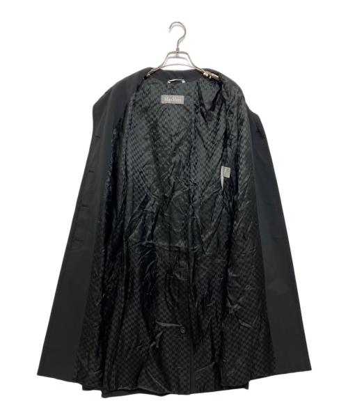 MaxMara（マックスマーラ）MaxMara (マックスマーラ) ステンカラーコート ブラック サイズ:42の古着・服飾アイテム