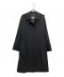 MaxMara（マックスマーラ）の古着「ステンカラーコート」｜ブラック