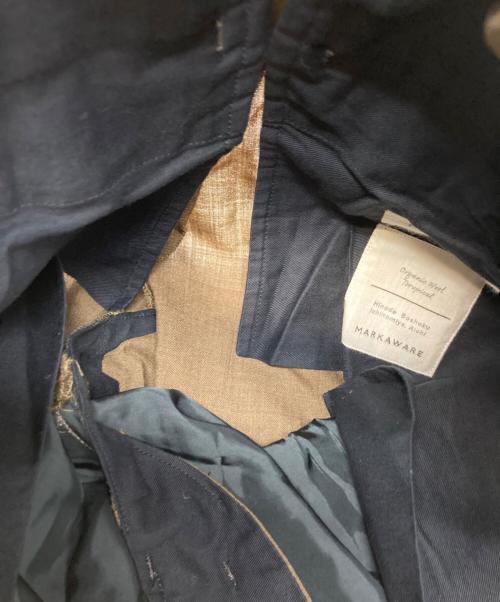 MARKAWARE（マーカウェア）MARKAWARE (マーカウェア) ペグトップテーパードスラックス ブラウン サイズ:1の古着・服飾アイテム