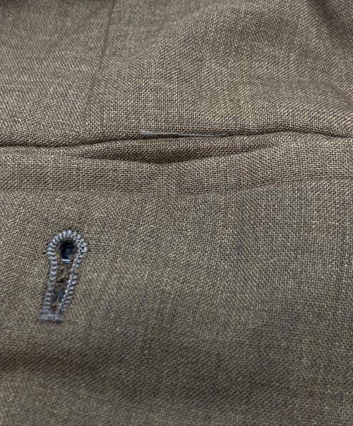 MARKAWARE（マーカウェア）MARKAWARE (マーカウェア) ペグトップテーパードスラックス ブラウン サイズ:1の古着・服飾アイテム