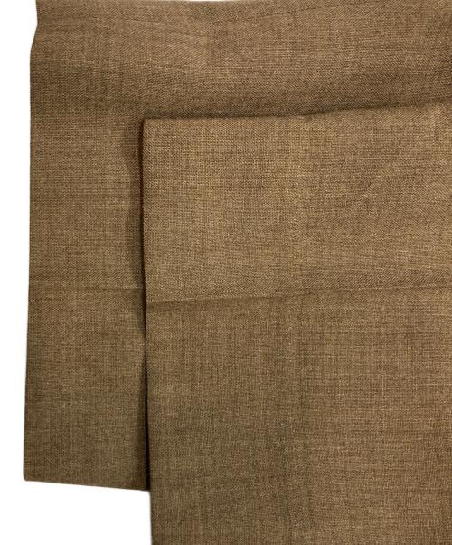 MARKAWARE（マーカウェア）MARKAWARE (マーカウェア) ペグトップテーパードスラックス ブラウン サイズ:1の古着・服飾アイテム