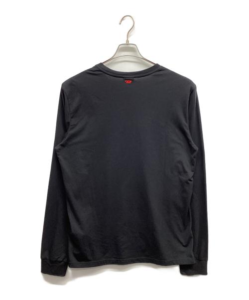 DIESEL SPORT（ディーゼルスポーツ）DIESEL SPORT (ディーゼルスポーツ) 長袖Tシャツ ブラック サイズ:Lの古着・服飾アイテム