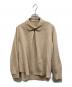 theory luxe（セオリーリュクス）の古着「長袖ブラウス」｜ベージュ