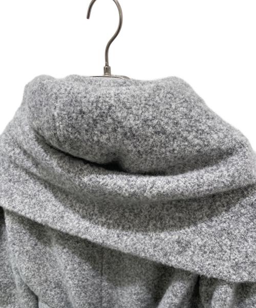 MaxMara ATELIER（マックスマーラ アトリエ）MaxMara ATELIER (マックスマーラ アトリエ) アルパカ混ロングコート グレー サイズ:40の古着・服飾アイテム