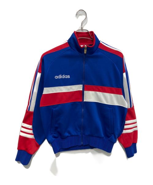 adidas（アディダス）adidas (アディダス) トラックジャケット  デサント製 トリコロールカラー サイズ:Mの古着・服飾アイテム