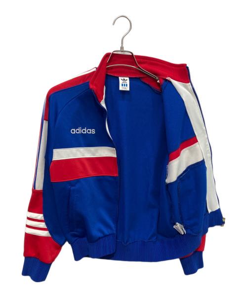 adidas（アディダス）adidas (アディダス) トラックジャケット  デサント製 トリコロールカラー サイズ:Mの古着・服飾アイテム