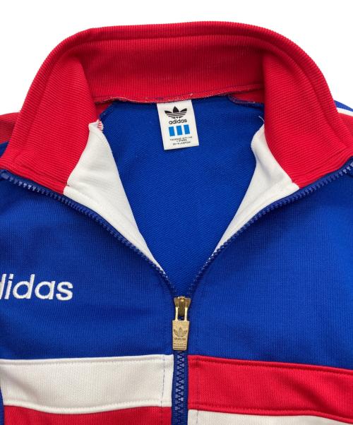 adidas（アディダス）adidas (アディダス) トラックジャケット  デサント製 トリコロールカラー サイズ:Mの古着・服飾アイテム