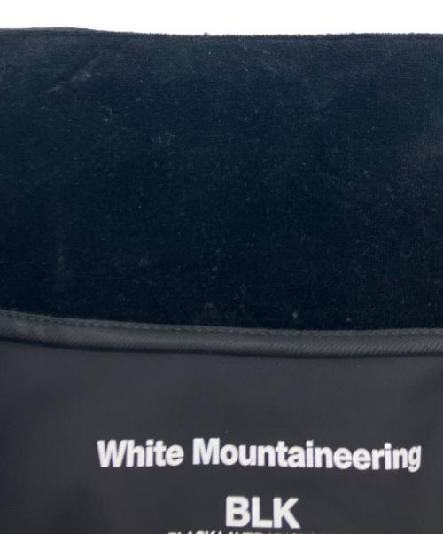 WHITE MOUNTAINEERING（ホワイトマウンテ二アニング）WHITE MOUNTAINEERING (ホワイトマウンテ二アニング) UMBRO (アンブロ) VELOUR BLOUSON ブラック サイズ:Ｌの古着・服飾アイテム