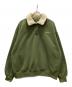 MASONPRINCE（メゾンプリンス）の古着「ハーフボタンスウェット」｜グリーン