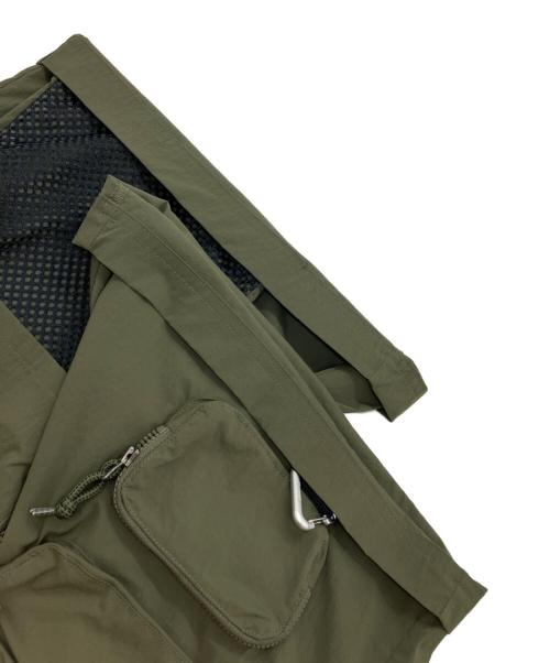 NIKE ACG（ナイキエーシージー）NIKE ACG (ナイキエーシージー) カーゴハーフパンツ オリーブ サイズ:Mの古着・服飾アイテム