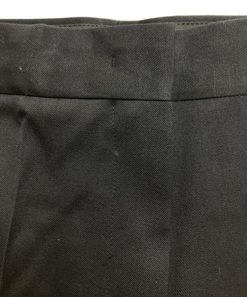 JIL SANDER（ジルサンダー）JIL SANDER (ジルサンダー) ウールクロップドスラックスパンツ ブラック サイズ:32の古着・服飾アイテム