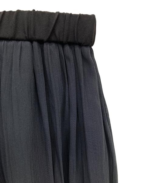 BEARDSLEY（ビアズリー）BEARDSLEY (ビアズリー) シワシフォンギャザーパンツ ネイビー サイズ:1の古着・服飾アイテム