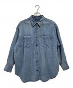 JOURNAL STANDARDジャーナルスタンダード）の古着「ライトオンスデニムシャツ」｜ブルー