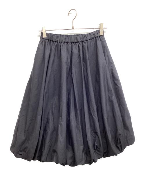 UNITED ARROWS（ユナイテッドアローズ）UNITED ARROWS (ユナイテッドアローズ) バルーン ミディスカート ブラック サイズ:Freeの古着・服飾アイテム