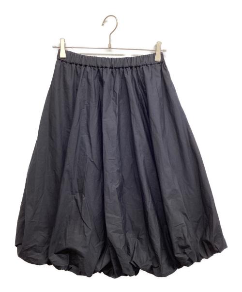 UNITED ARROWS（ユナイテッドアローズ）UNITED ARROWS (ユナイテッドアローズ) バルーン ミディスカート ブラック サイズ:Freeの古着・服飾アイテム