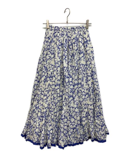 MARIHA（マリハ）MARIHA (マリハ) MARIHA 草原の虹のスカート ブルー サイズ:38の古着・服飾アイテム