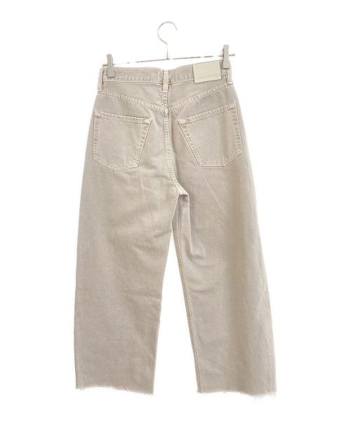 Citizens of humanity（シチズンズオブヒューマニティ）Citizens of humanity (シチズンズオブヒューマニティ) AYLA RAW HEM CROP B ベージュ サイズ:24の古着・服飾アイテム