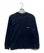 COMME des GARCONS HOMMEコムデギャルソン オム）の古着「ロングカットソー」｜ネイビー