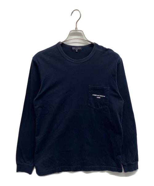 COMME des GARCONS HOMME（コムデギャルソン オム）COMME des GARCONS HOMME (コムデギャルソン オム) ロングカットソー ネイビー サイズ:sの古着・服飾アイテム