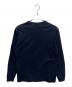 COMME des GARCONS HOMME (コムデギャルソン オム) ロングカットソー ネイビー サイズ:s：6000円