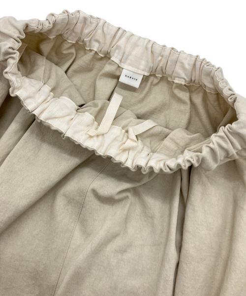 KAGURE（カグレ）KAGURE (カグレ) コットンコクーンスカート ベージュ サイズ:Freeの古着・服飾アイテム