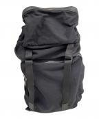 LORINZAロリンザ）の古着「スクエアポケットバックパック」｜ブラック