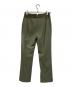 Little suzie (リトルスージー) Stretch Wool Straight Fit Slit Trousers グリーン サイズ:36：4000円