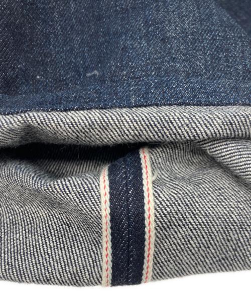MINEDENIM（マインデニム）MINEDENIM (マインデニム) ユーズド加工ワイドワークデニム インディゴ サイズ:6の古着・服飾アイテム