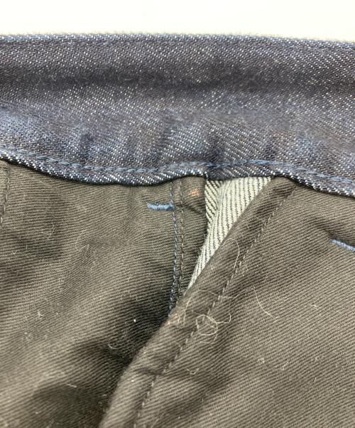 MINEDENIM（マインデニム）MINEDENIM (マインデニム) ユーズド加工ワイドワークデニム インディゴ サイズ:6の古着・服飾アイテム