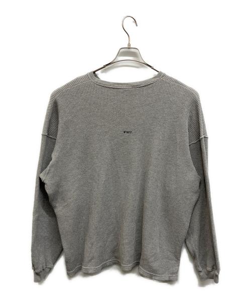 WTAPS（ダブルタップス）WTAPS (ダブルタップス) ワッフルロングスリーブカットソー グレー サイズ:03の古着・服飾アイテム