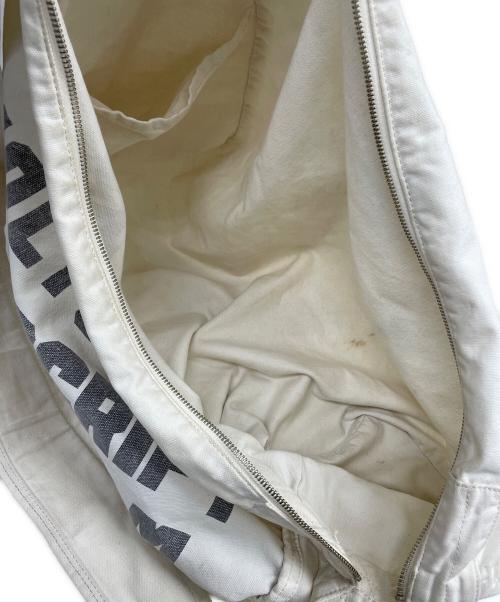 TENDERLOIN（テンダーロイン）TENDERLOIN (テンダーロイン) PORTER (ポーター) NEWS PAPER BAG ホワイトの古着・服飾アイテム