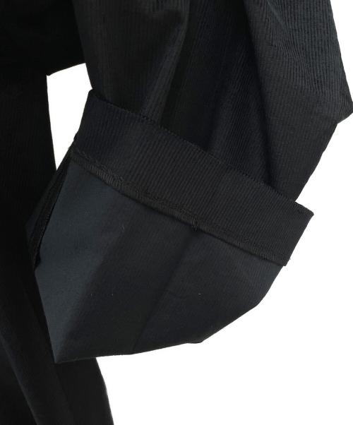 PT01（ピーティーゼロウーノ）PT01 (ピーティーゼロウーノ) コーデュロイパンツ ブラック サイズ:46の古着・服飾アイテム