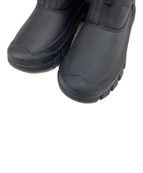 HUNTER（ハンター）HUNTER (ハンター) INTREPID ANKLE ZIP SNOW BOOT ブラック サイズ:25cmの古着・服飾アイテム