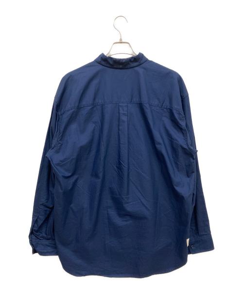 WIND AND SEA（ウィンダンシー）WIND AND SEA (ウィンダンシー) NBA (エヌビーエー) ボタンダウンシャツ ネイビー サイズ:Mの古着・服飾アイテム