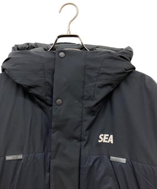 WIND AND SEA（ウィンダンシー）WIND AND SEA (ウィンダンシー) afd showfield down jacket ブラック サイズ:Lの古着・服飾アイテム