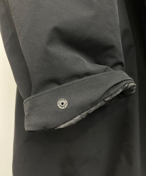 WIND AND SEA（ウィンダンシー）WIND AND SEA (ウィンダンシー) N.HOOLYWOOD (エヌ ハリウッド) BALMACAAN COAT　バルマカーンコート ブラック サイズ:Mの古着・服飾アイテム