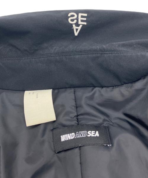 WIND AND SEA（ウィンダンシー）WIND AND SEA (ウィンダンシー) N.HOOLYWOOD (エヌ ハリウッド) BALMACAAN COAT　バルマカーンコート ブラック サイズ:Mの古着・服飾アイテム