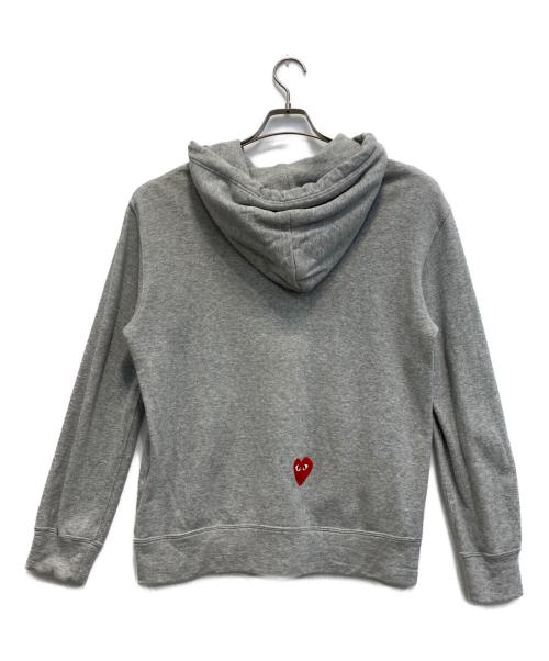 PLAY COMME des GARCONS（プレイコムデギャルソン）PLAY COMME des GARCONS (プレイコムデギャルソン) NIKE (ナイキ) プルオーバーパーカー グレー サイズ:Lの古着・服飾アイテム