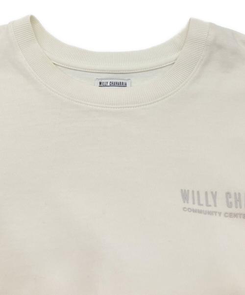 WILLY CHAVARRIA（ウィリーチャバリア）WILLY CHAVARRIA (ウィリーチャバリア) 半袖カットソー ホワイト サイズ:Mの古着・服飾アイテム
