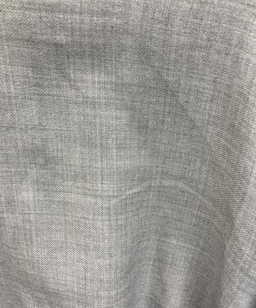 LE PHIL（ル フィル）LE PHIL (ル フィル) ドライウールスタンドブラウス グレー サイズ:Freeの古着・服飾アイテム