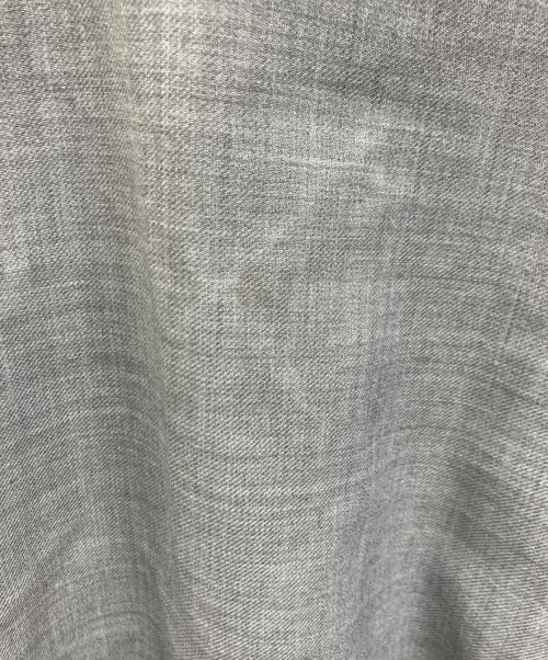 LE PHIL（ル フィル）LE PHIL (ル フィル) ドライウールスタンドブラウス グレー サイズ:Freeの古着・服飾アイテム