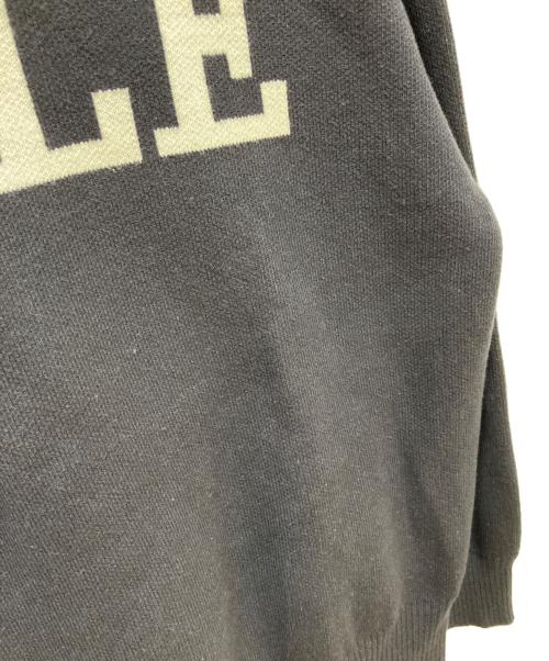 THE BOOK STORE（ザ ブックストア）THE BOOK STORE (ザ ブックストア) YALE WOOL HAND KNITTING ブラック サイズ:SIZE Freeの古着・服飾アイテム