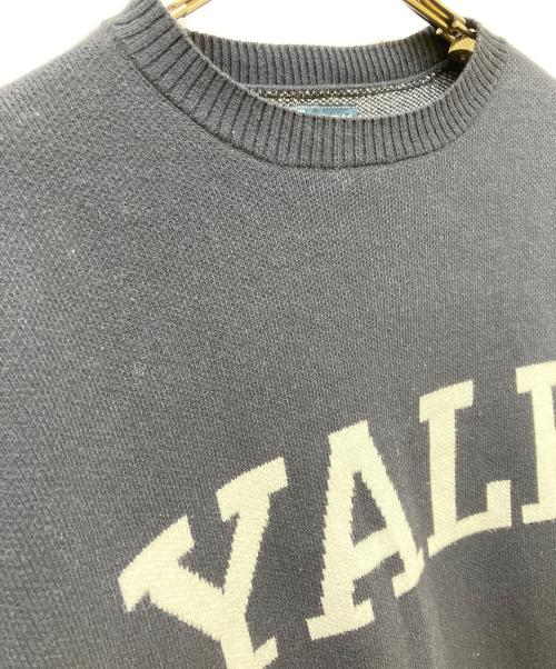 THE BOOK STORE（ザ ブックストア）THE BOOK STORE (ザ ブックストア) YALE WOOL HAND KNITTING ブラック サイズ:SIZE Freeの古着・服飾アイテム