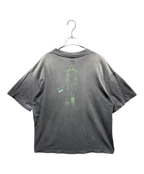 SAINT MICHAEL（セントマイケル）SAINT MICHAEL (セントマイケル) SANTASTIC! GS SS TEE-隣人13号 ブラック サイズ:Lの古着・服飾アイテム