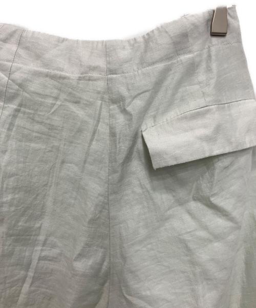 anuke（アンヌーク）anuke (アンヌーク) Sheer Tuck Pants（シアータックパンツ） ミント サイズ:36の古着・服飾アイテム