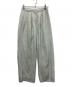 anuke（アンヌーク）の古着「Sheer Tuck Pants（シアータックパンツ）」｜ミント