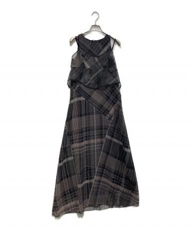 中古・古着通販】AMERI (アメリ) MEDI STRAIN CHECK DRESS 25SS